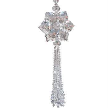 

Car Crystal Pendant Hanging Ornaments Auto Interior Rearview Mirror Decor Dangle Adornment Car Accessories Gift for friend