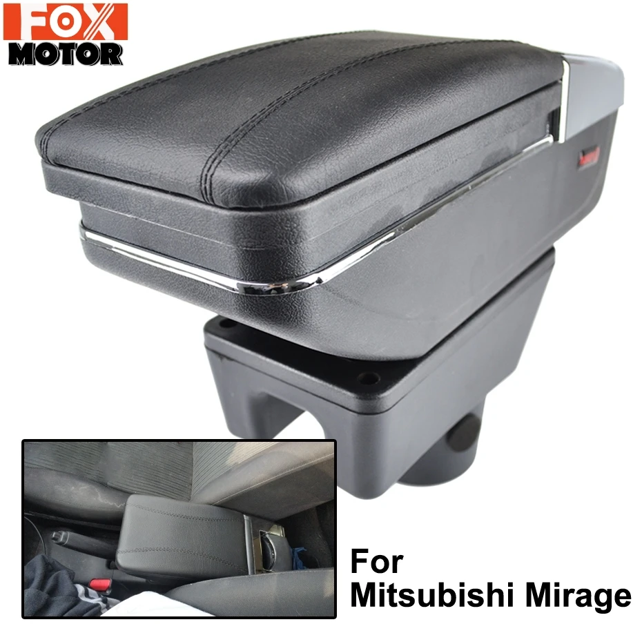 Подлокотник для Mitsubishi Mirage Attrage 2014 2018 поворотный подлокотник хранения