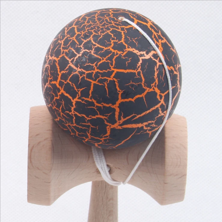 Crack paint шар Kendama умелый жонглирующий игровой мяч Японская Традиционная игрушка