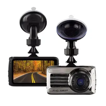 

3 Inch 1080P T666 Car Dash Cam Metal Casing Super Wide-angle Lens Car Driving Recorder Night Working