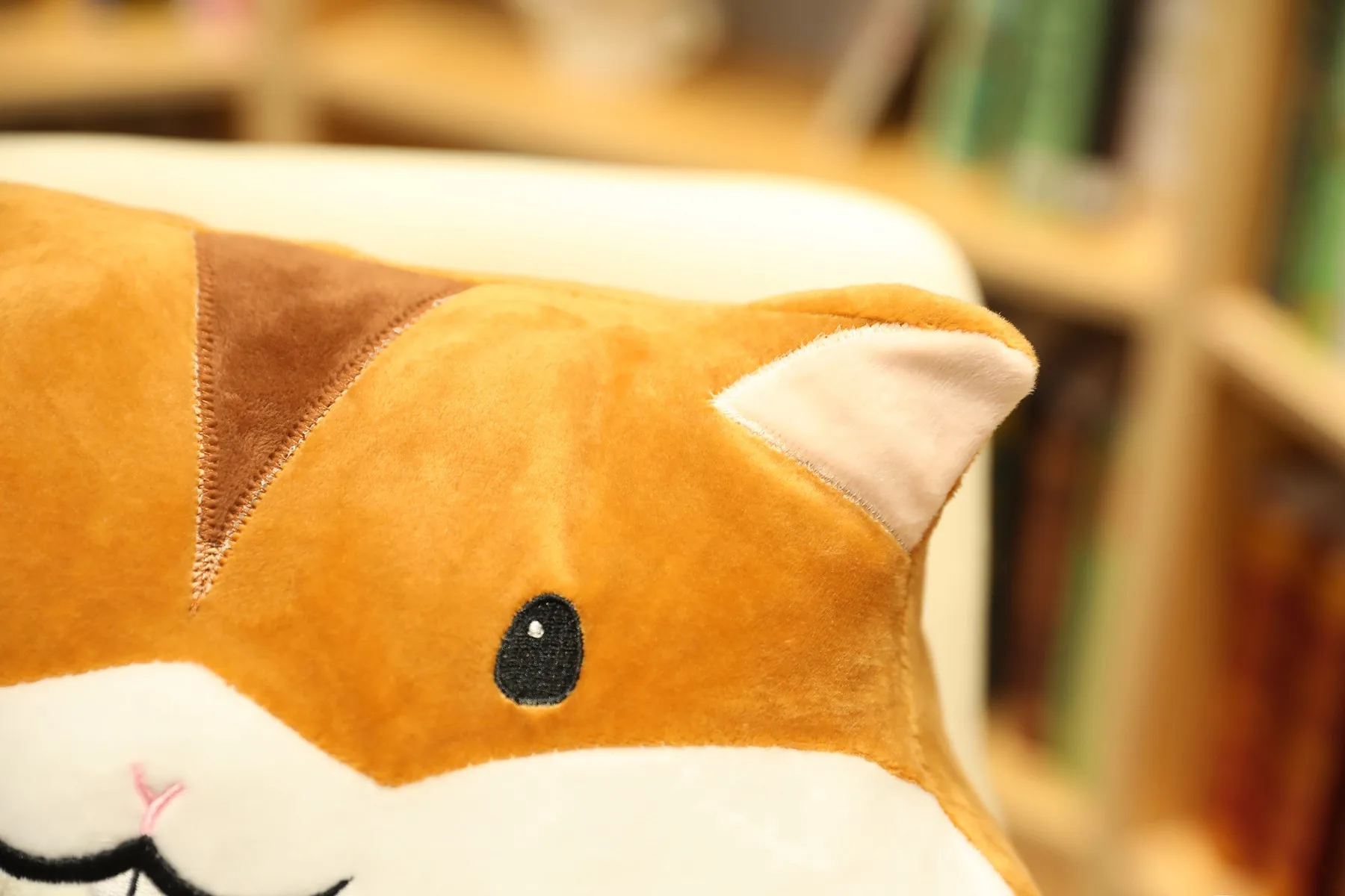 1 шт. 50*40 см kawaii хомяк плюшевые игрушки животное хомяк милые подушки игрушка для сна для детей подарки на день рождения