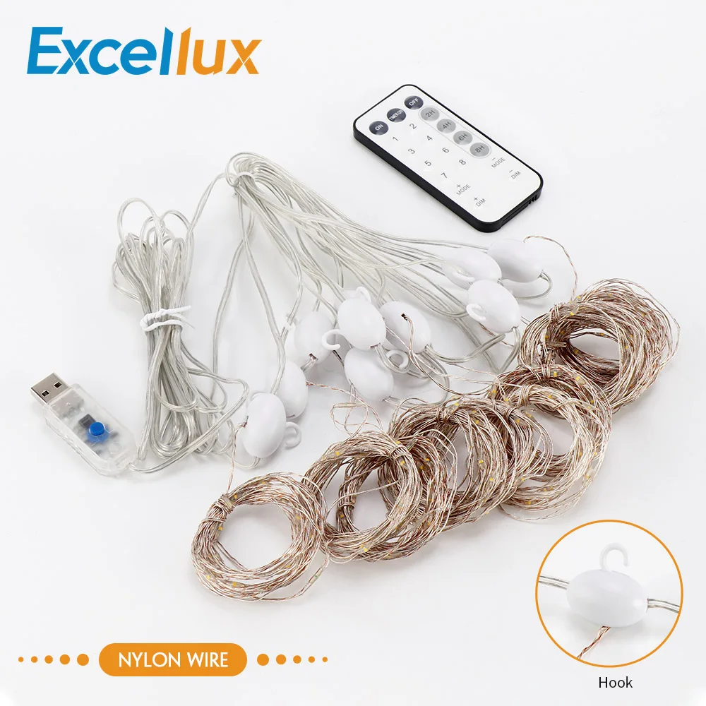 

3M X 3M Christmas lights 300Leds USB Led string lights Curtain String For Garland Christmas Decoration Party Wedding Xmas