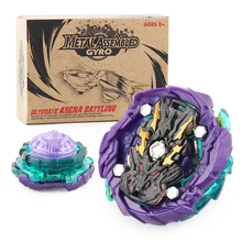 

Burst Gyro Toy Fourth-generation GT Series B-143-01 Cowhide Box Packaging with Two-way Pull Ruler Transmitter Spinning Top Toy