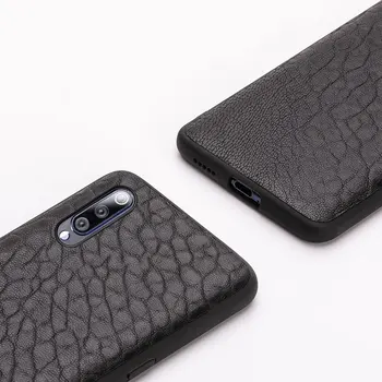 

Fitted cases for xiaomi 8 explorer 9 case 9 se mi9 Transparent leather Phone case bag phone bag case phone Cowhide luxury