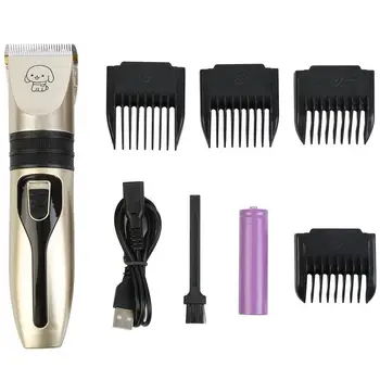 

Pet Cat Dog Electric Grooming Clipper Hair Trimmer Shaver Kit Cordless Low-noise