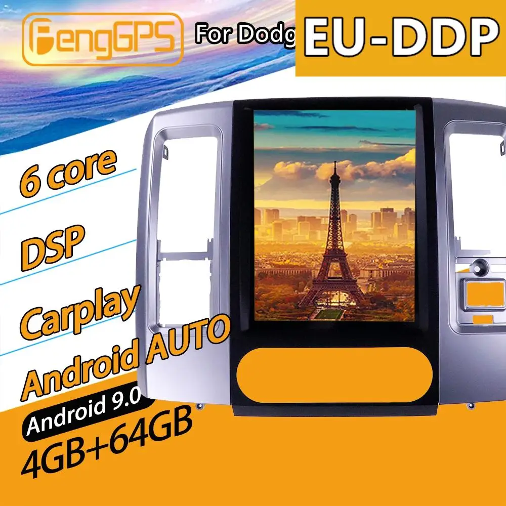 

Screen Android 10 For Dodge Ram 2008 - 2012 Car Radio Gps Navigation Central Multimidia Receiver Auto Radio 2 Din Stereo
