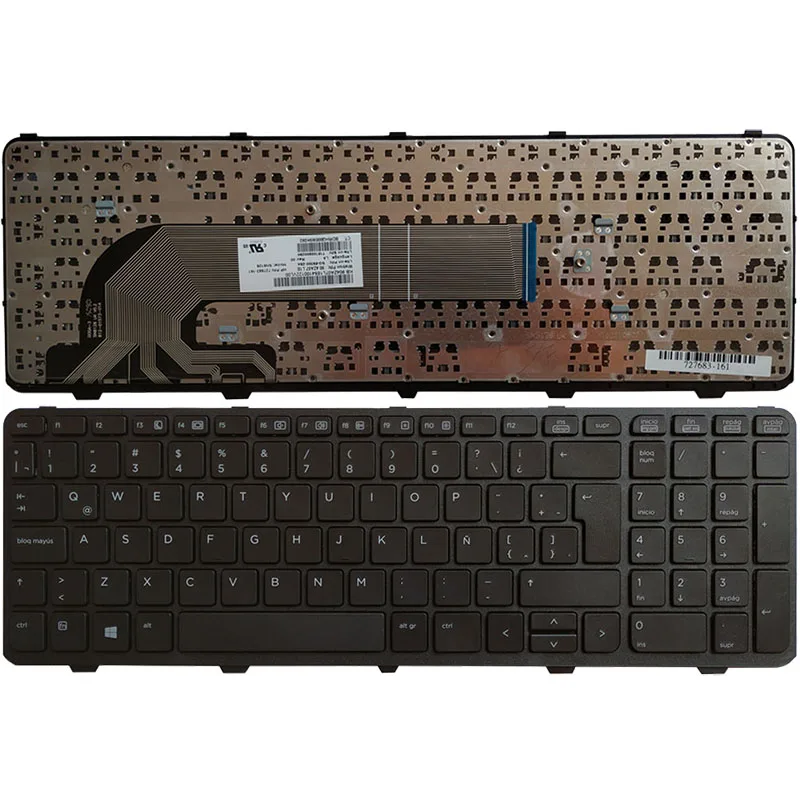 Латинская Клавиатура для ноутбука HP PROBOOK 450 G0 G1 G2 455 470 клавиатура с