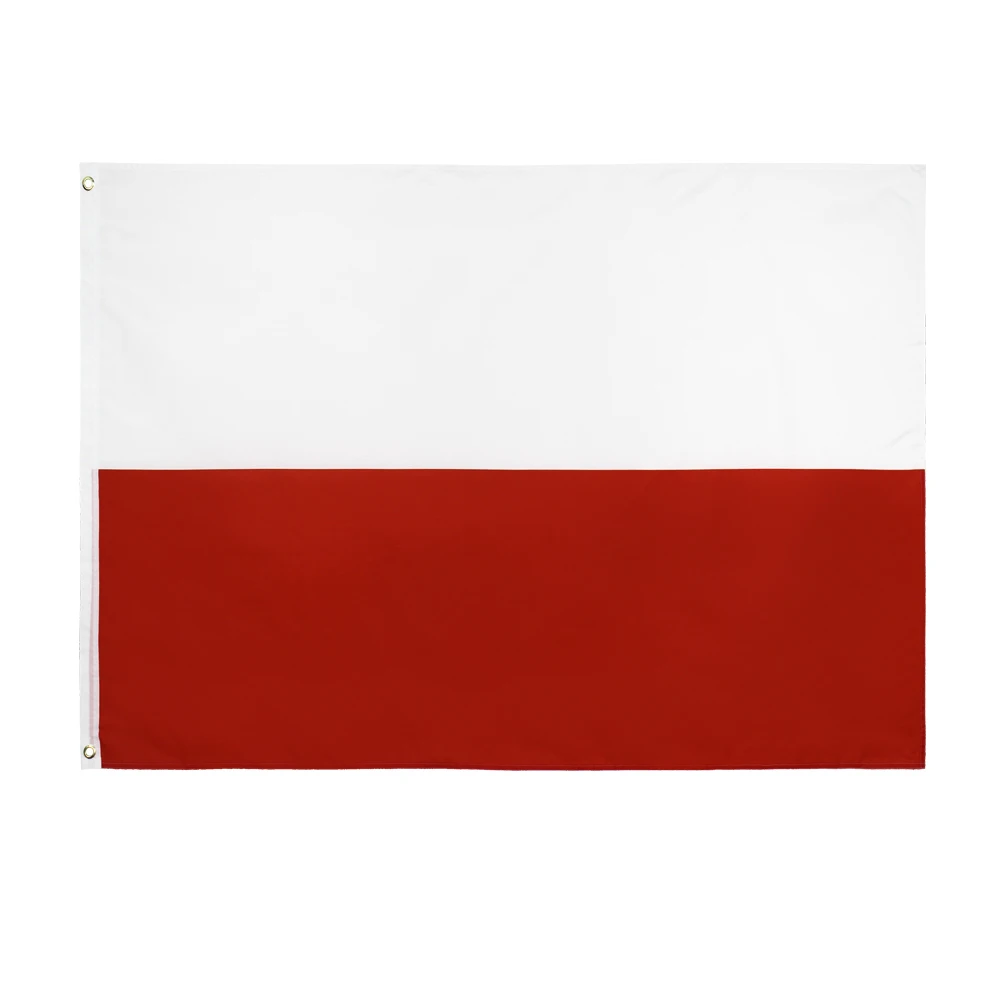 Тюрингия Pl пол Польша Флаг 90x150cm висящий Национальный флаг | Дом и сад