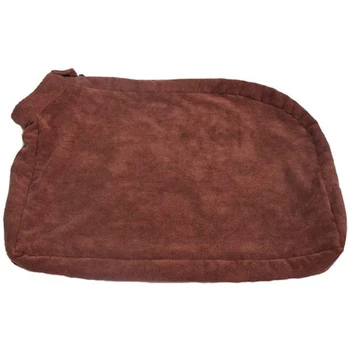 

Dog Bath Towel, Quick-Drying Dog Bag, Minifiber Bathrobe, Strong Absorbent Bathrobe For Small and Medium Dogs, Brown, S