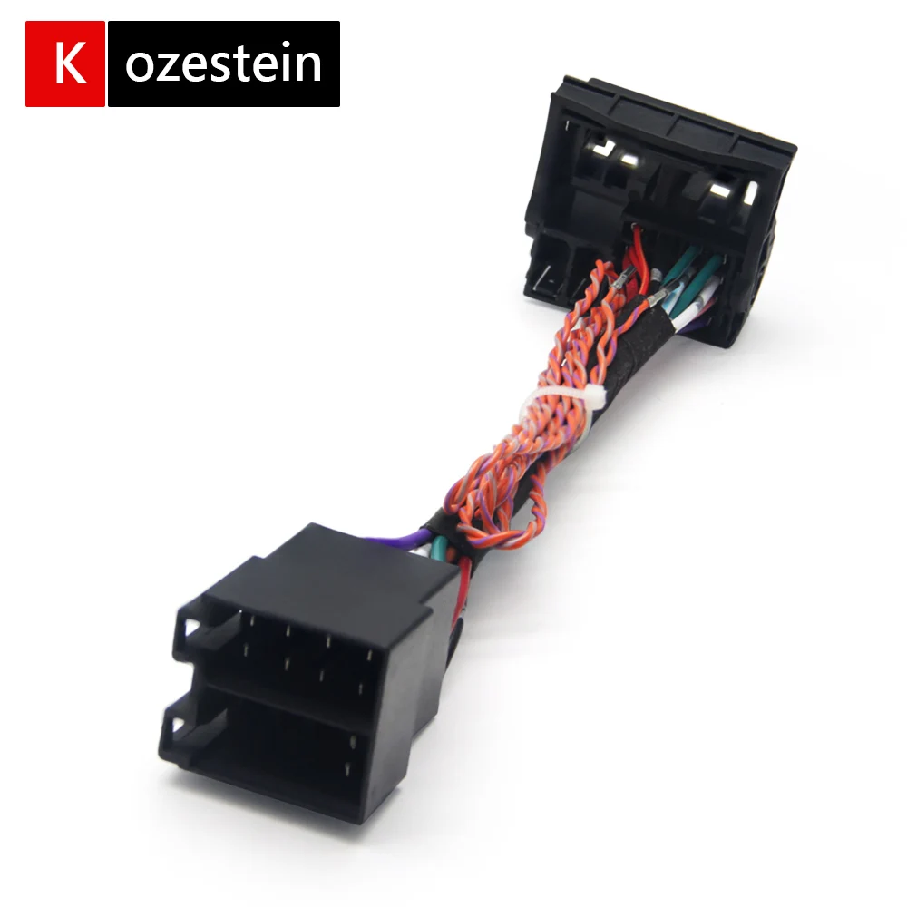 RCN210 к RCD330 Plus RCD510 310 315 Quadlock адаптер с кабелем canbus для VW Jetta Polo Golf Passat MK5 MK6 B6 B7 Eos