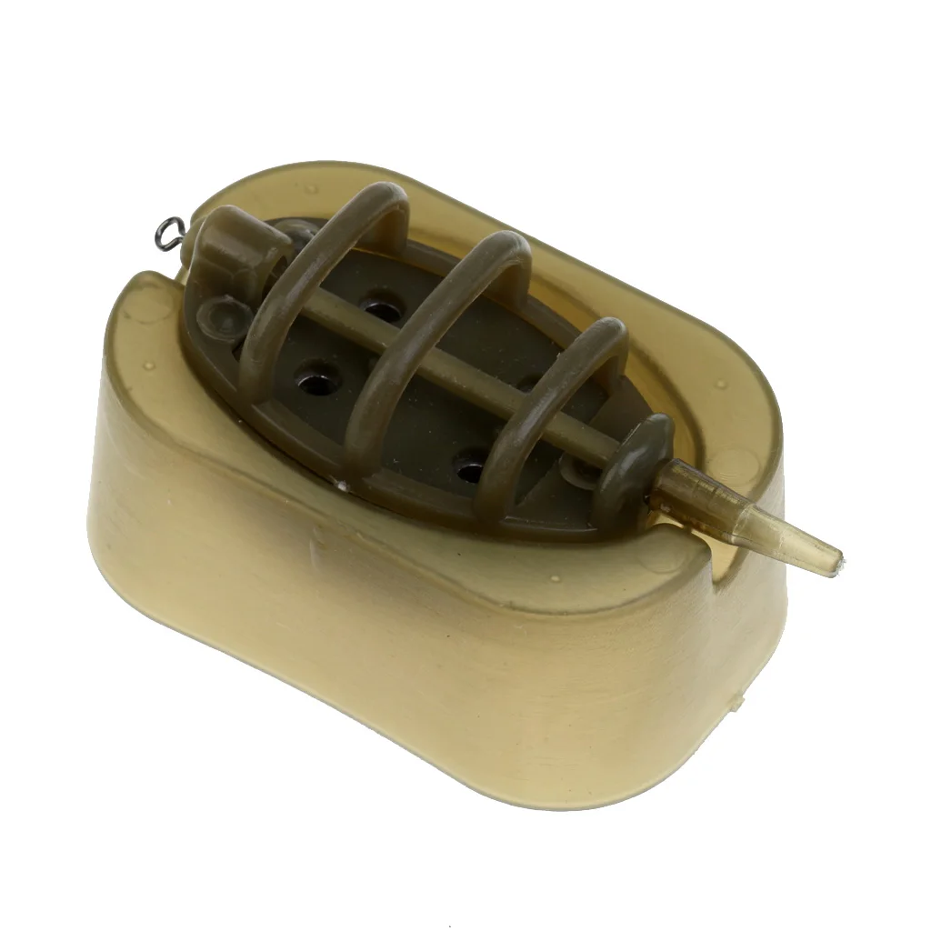 Carp Fishing Feeder Set 15g 20g 25g 35g Lead Sinker Lures Baits Holder Device Fishing Accessories