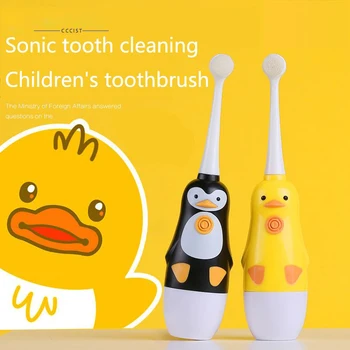 

Children's Sonic Electric Toothbrush Soft Fur Protect Teeth Rechargeable Waterproof Teeth Whitening Care Toothbrush