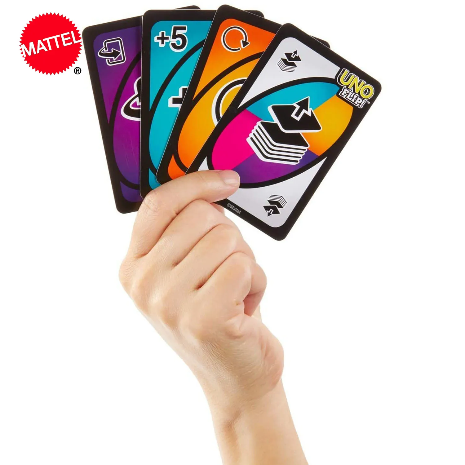 Topsale игра головоломка Mattel подлинный UNO: флип! Семья забавное развлечение