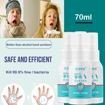 

CARPRIE 70ml Multifunctional disinfectant herb sterilization disinfection spray No-wash Quick-drying Cleaning 2020 new hot 32438