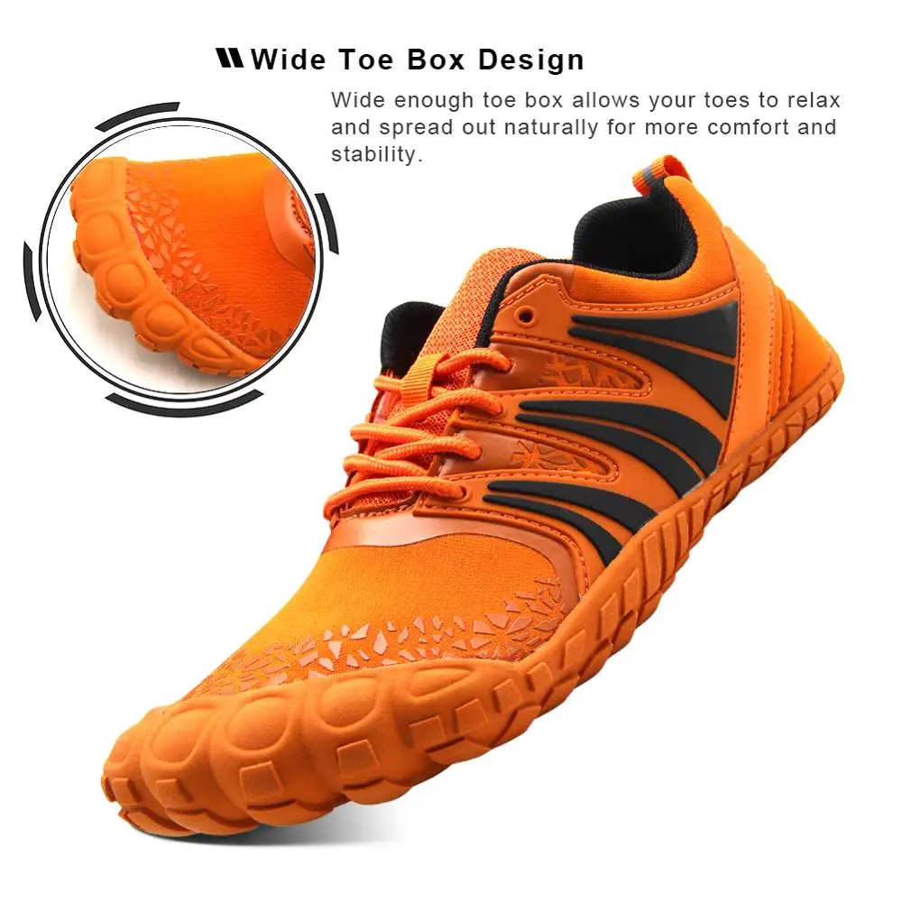 Summer Men's Minimalist Trail Sneakers Zero Drop Sole Casual Shoes Men