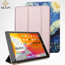 Case Auto-Wake-Cover Tab-A7 SM-T500 T505 Galaxy Samsung Trifold-Stand PU for Flip T507