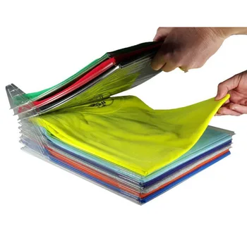 

T shirt clothes organizer Closet Storage Travel clothes Organization System TShirt Folding Board Home necessity Organizer