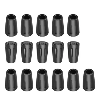 

Trekking Hiking Pole Accessories 16 Pack Anti-Slipping Wear-Resisting Protective Pads for Traveling Camping Mountaineering