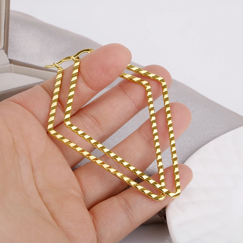 Stainless Steel Hoop Earring Stainless Steel Ear Jewelry Stainless