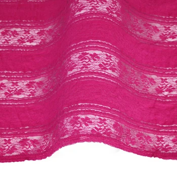 

1 Yard*135cm Rose Embroidery Cotton Lace Material Floral Guipure Lace Stretch Fabric Mesh