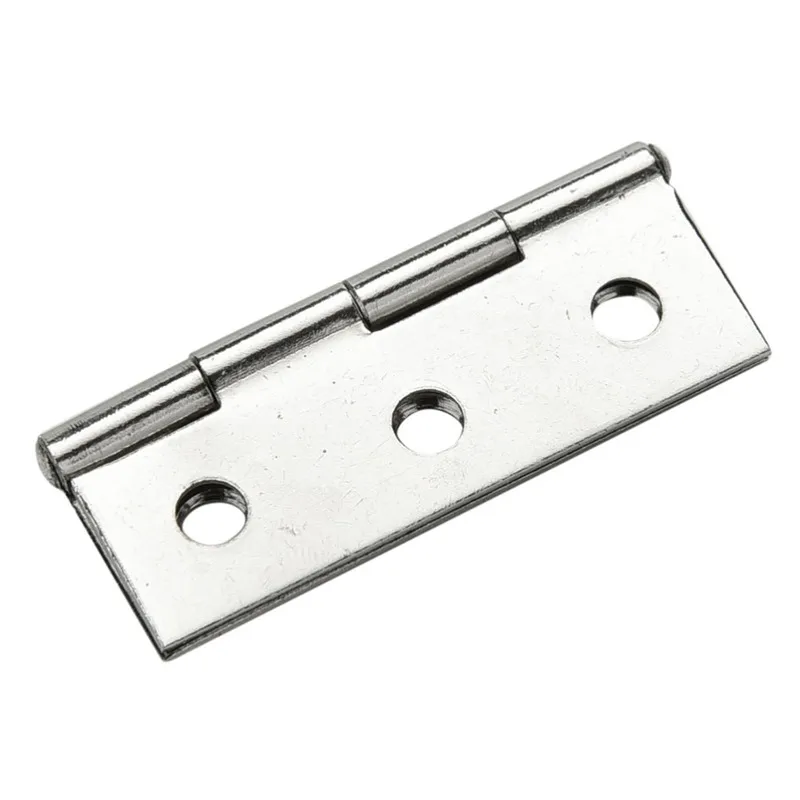 ELEG-2.5 inches Long 6 Mounting Holes Stainless Steel Butt Hinges 20 Pcs(Pack of 20