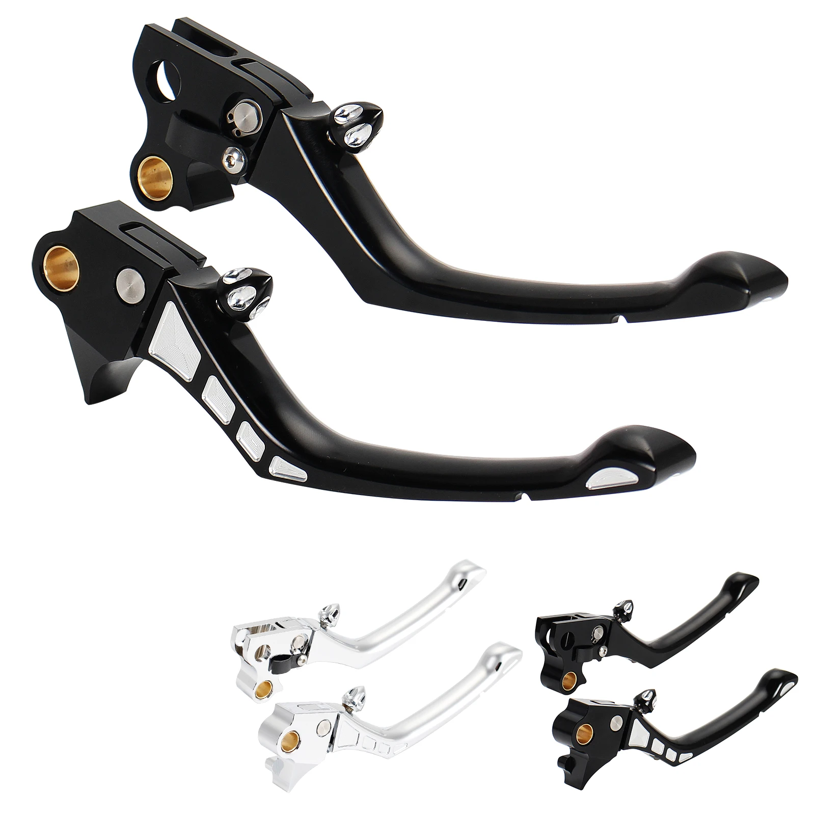 

Комплект рычагов ручного управления, рычаги тормозной муфты для Harley-Davidson XL Dyna Softail Touring 1996-2014, аксессуары для мотоциклов