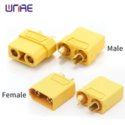 10/20PCS XT90 XT-90 Plug Male and Female Bullet Connectors Plugs Gold Plated For RC Lipo Battery Quadcopter Multicopter