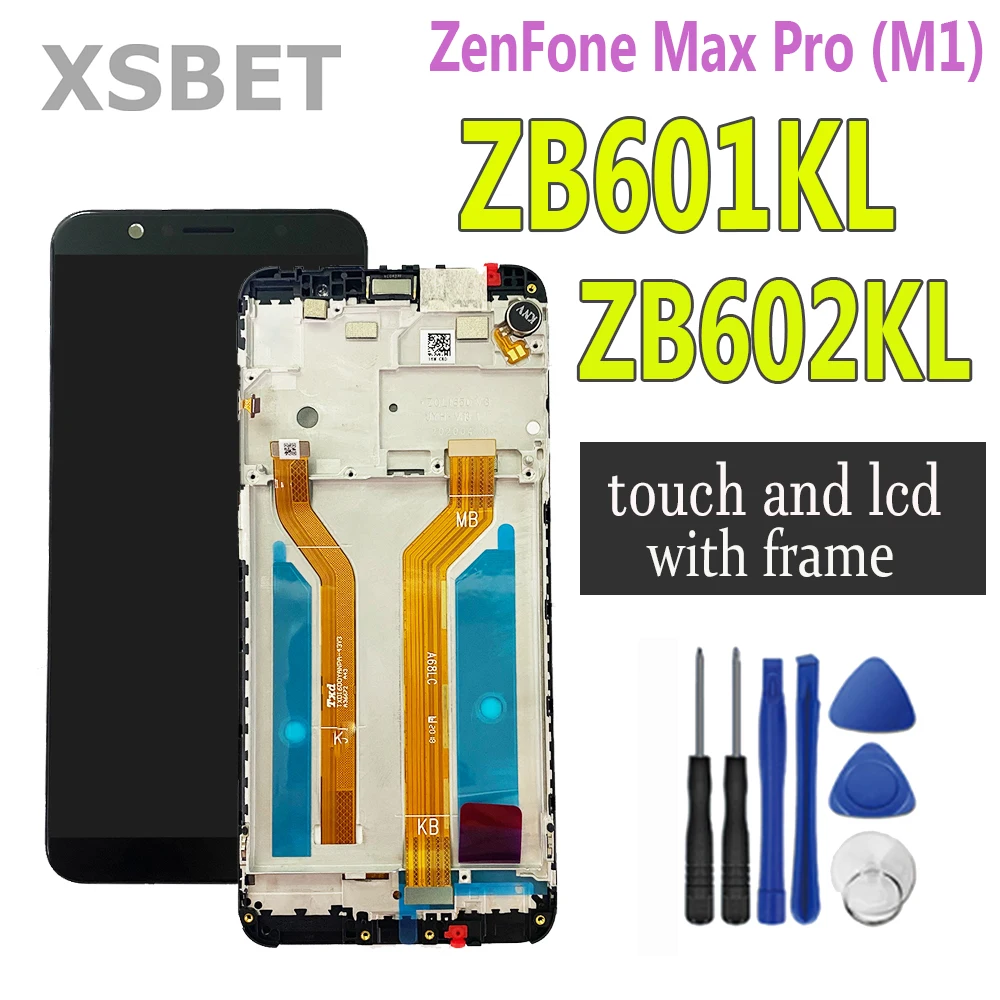 ЖК-дисплей для Asus ZenFone Max Pro (M1) ZB601KL ZB602KL сенсорная панель стеклянный экран