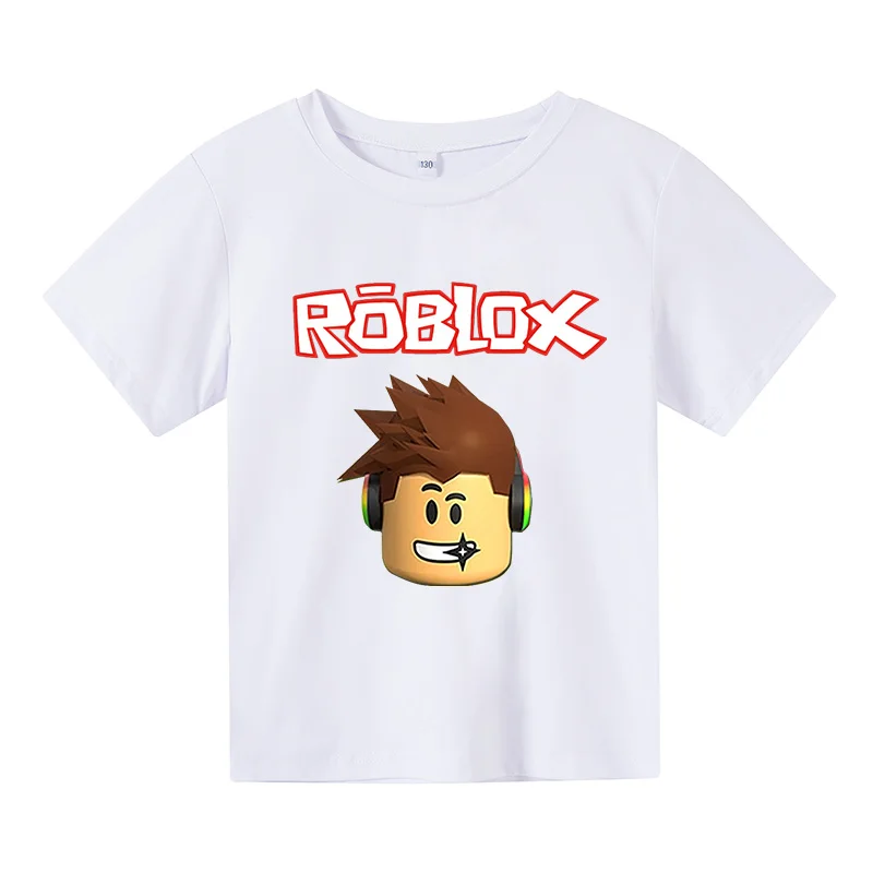 Anime T-shirts For A Boy Kids Clothes Girls Short Slevees 3d Printed  Robloxing T Shirt Teenage Tops Children's Clothing 4-14t - T-shirts -  AliExpress