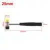 25mm 30mm 35mm 40mm Mini Hammer Double Faced Household Rubber Hammers Domestic Nylon Head Mallet Hand Tool for Jewelry/Craft/DIY 2