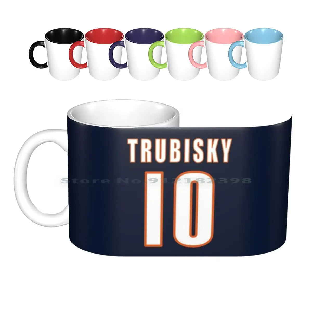 Керамические кружки Trubisky 10 кофейные чашки кружка для молока чая футбола Чикаго