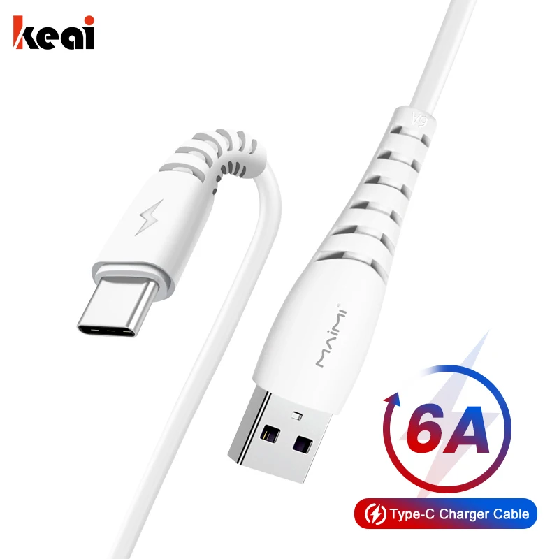 Кабель Micro USB QC3.0 6 А кабель для быстрой зарядки iPhone 11 12 Pro MAX Type-C передачи данных Samsung