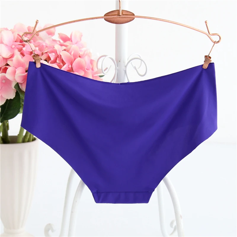 Женские Модные бесшовные трусы сексуальные трусики нижнее белье шорты 6 шт./лот Ice