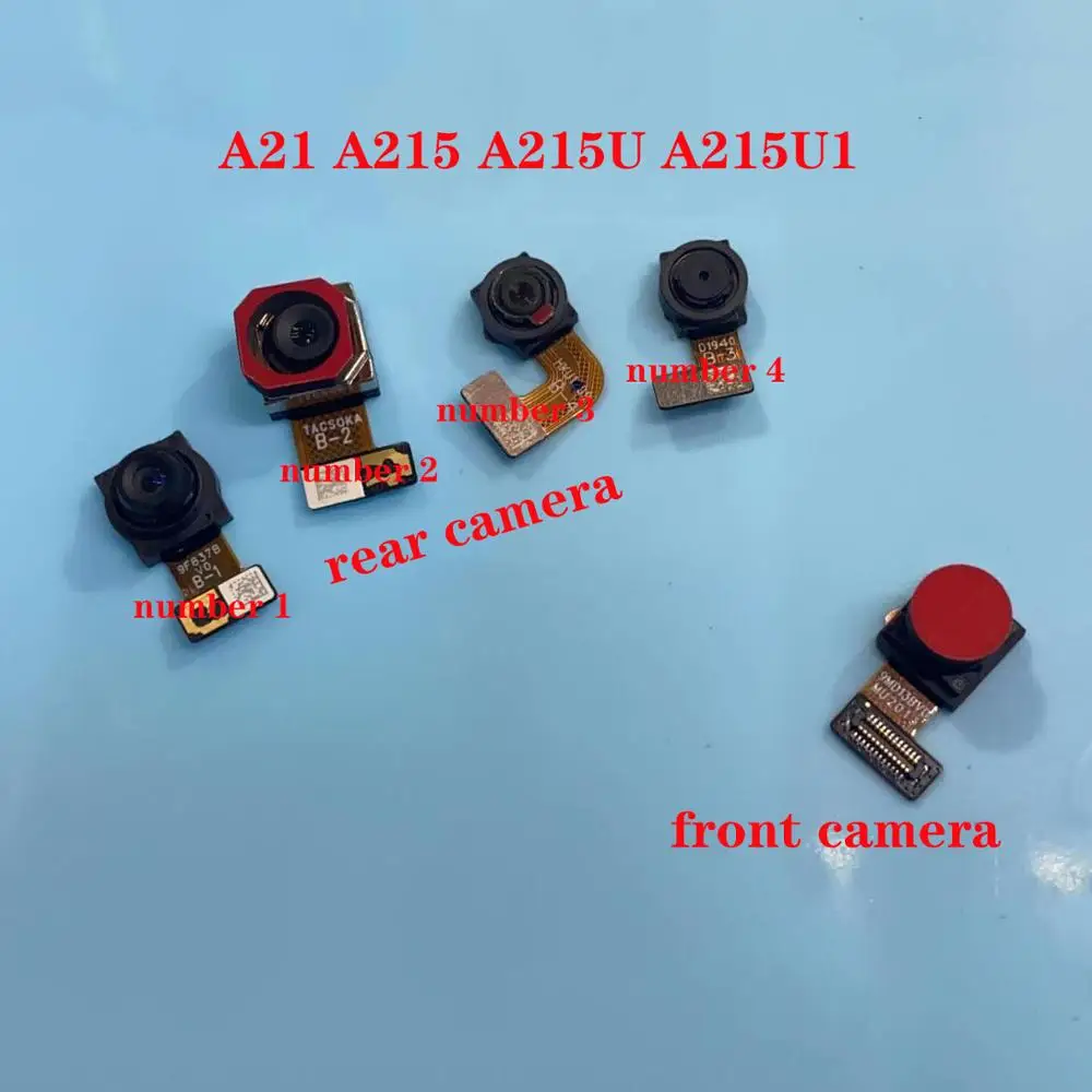 

New Original For Samsung Galaxy A21 A215U A215U1 Back Camera+Front Small Camera Flex Cable Flex Cable Replacement