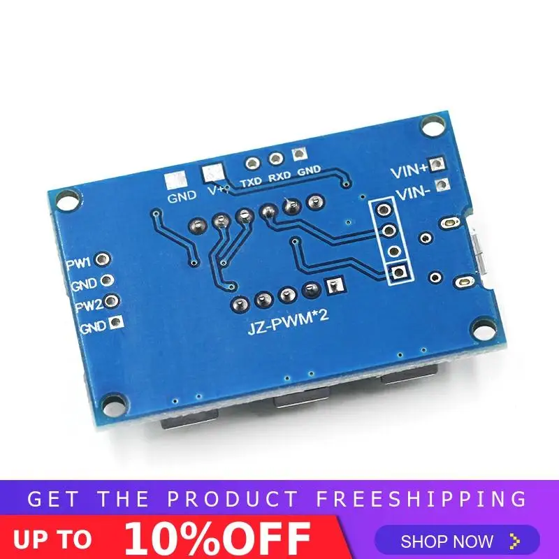 DC 5-30 в Micro USB 5 В мощность независимый генератор pwm 2 канала двойной способ цифровой светодиодный рабочий цикл импульсная частота Доска модуль