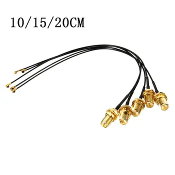 

5PCS Extension Cord IPX to RP SMA Female Connector Antenna WiFi Pigtail Cable