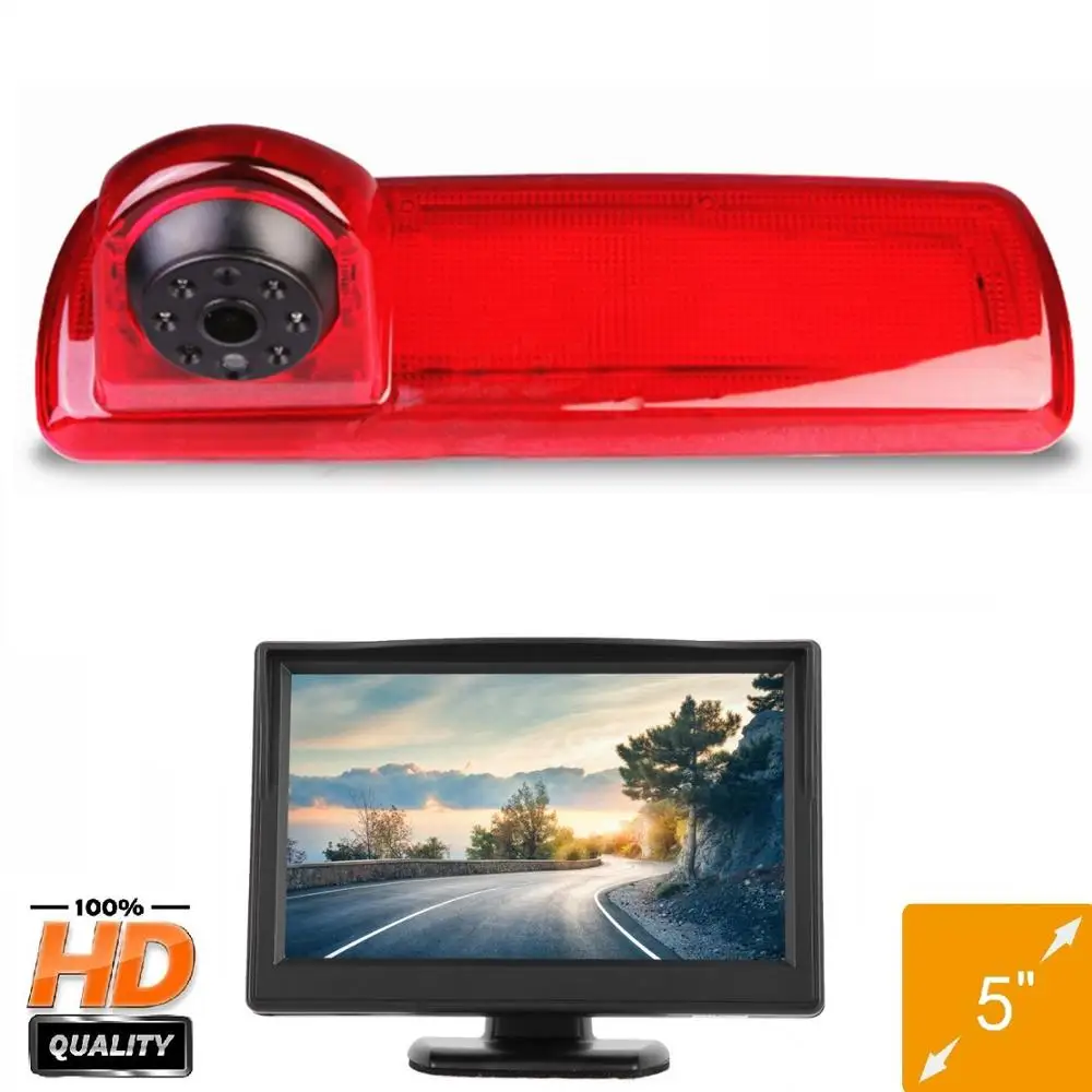 HD 3rd Brake Light Camera 170°Back Reversing Rear View Camera for Opel Vivaro Renault Trafic X82 Nissan NV300 2014-2020
HD 3rd Brake Light Camera 170°Back Reversing Rear View Camera for Opel Vivaro Renault Trafic X82 Nissan NV300 2014-2020
