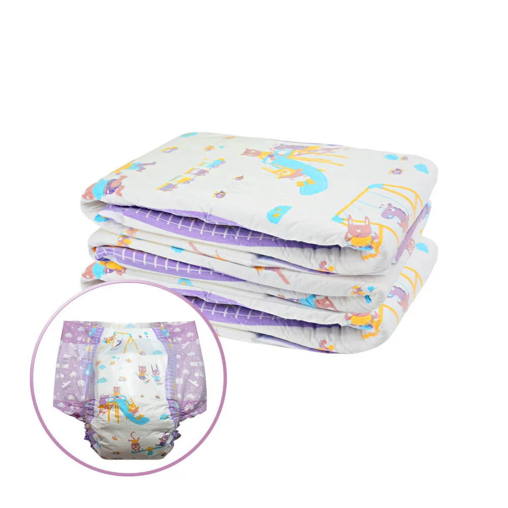 Подгузники ABDL для взрослых и малышей 3 шт. с рисунком из мультфильма ddlg