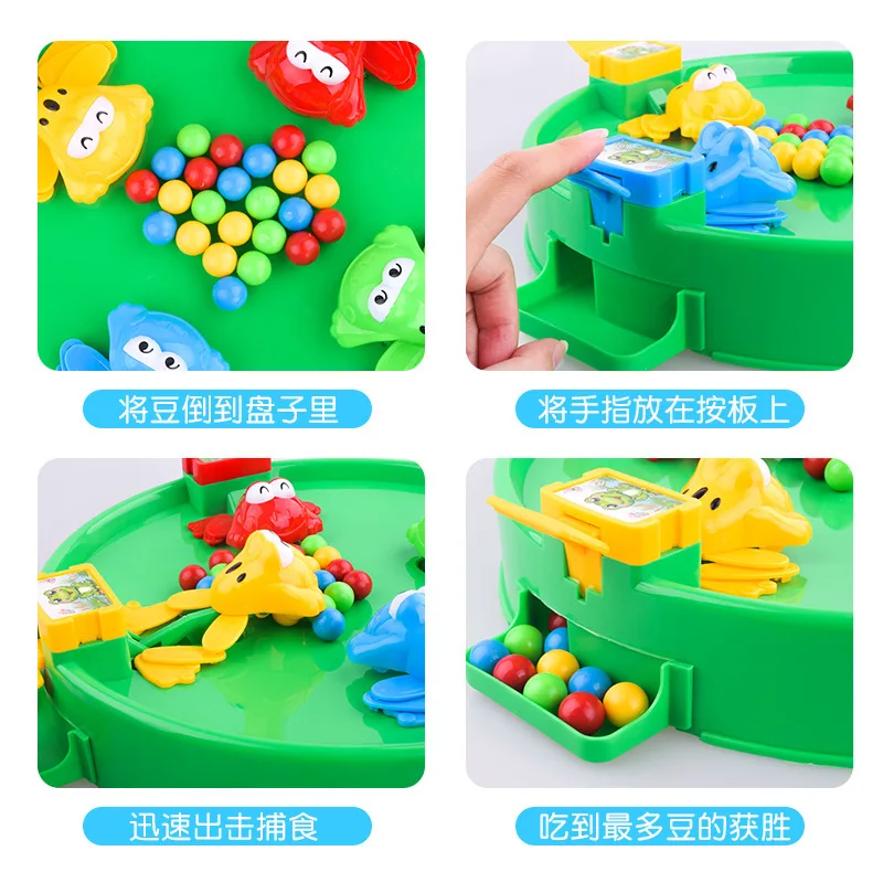 Горячая Распродажа игрушка лягушка PAC-Toy Douyin жадный Развивающие детские настольные игры многоместный двойной родитель и ребенок интерактивная игра