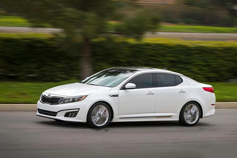 Автомобильный мигающий светодиодный DRL Для Kia Optima K5 2013 противотуманных фар, дневные ходовые огни с желтым сигналом поворота