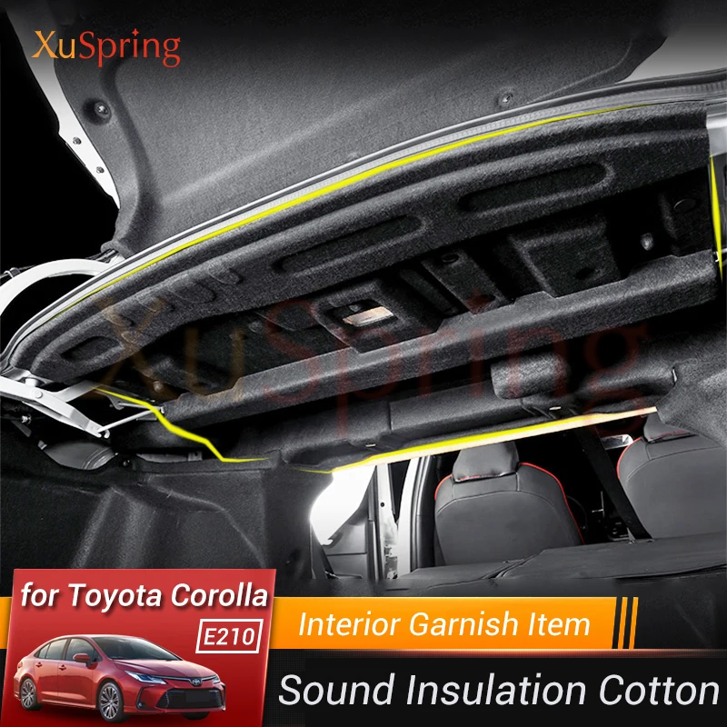 Car Trunk Insulation Cotton Soundproof Carpet Sticky Pad Carstyling