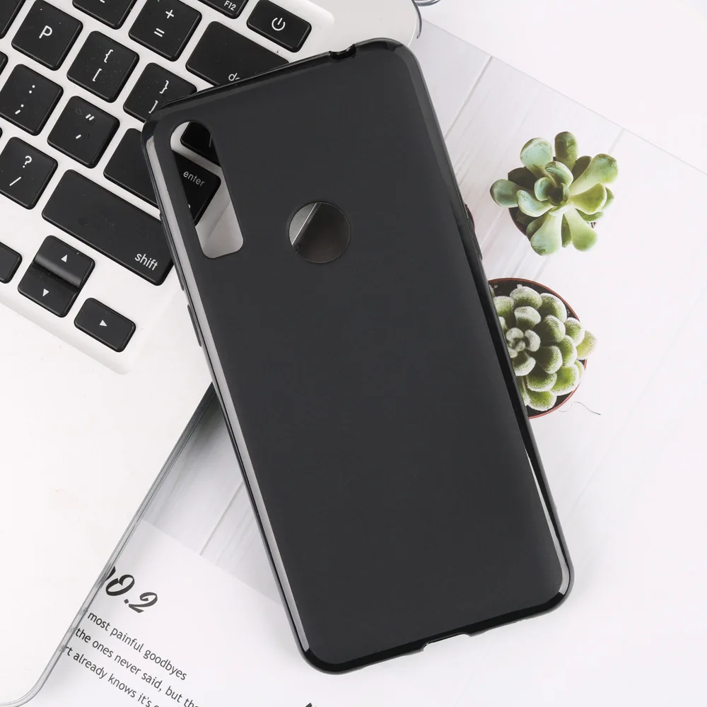 Простой Черный силиконовый чехол накладка для Alcatel Работает с любым оператором 1SE