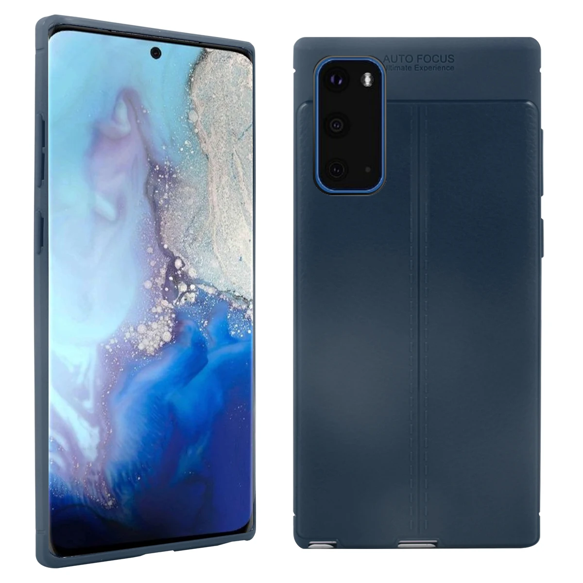Для samsung Galaxy S20 Ultra Plus A71 A51 задний Чехол тонкий облегающий кожаный зернистый мягкий