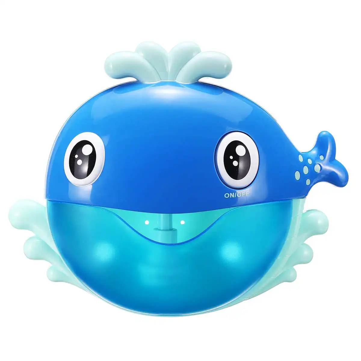 Напольное пузырчатое лягушки КИТ детская Ванна Игрушка устройство для мыльных пузырей ванна для Купания Мыло вода игрушки для детей Дети с музыкой - Цвет: Серый