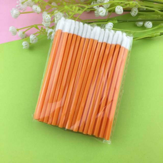 Pcs/pack Disposable Lip Brush Makeups Brushes Pen Lipstick Mascara Wands Brush Cleaning Cosmetic Brush makeups Applicators