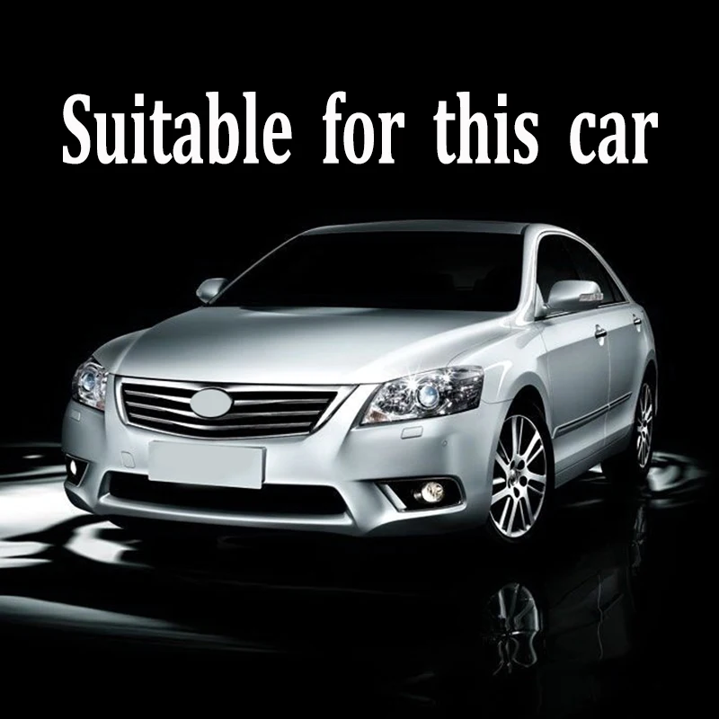 2 шт. для Toyota Camry 2009-2011 Светодиодный дневной ходовой светильник DRL Автомобильная противотуманная фара 6000K белый светильник желтый светильник