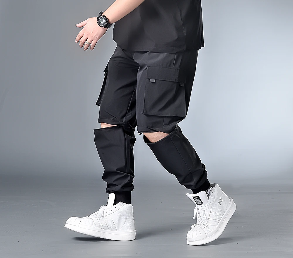 7XL 6XL XXXXL Men New Harem Pants Mens 2020 Autumn Joggers Hip Hop Pants Male Streetwear Cotton Casual Trousers Removable pant 7XL 6XL XXXXL Men New Harem Pants Mens 2020 Autumn Joggers Hip Hop Pants Male Streetwear Cotton Casual Trousers Removable pant