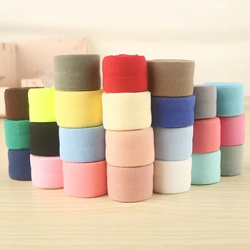 

1M / 20mm Elastic Ribbon Clothing Sewing Accessories Ribbons Crafts Colored Rainbow Ribbon Elastic Fabric Lace Trim wstazka K40