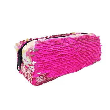 

Pencil pouch Cilicdrico Reversible Sequins 21 cm.