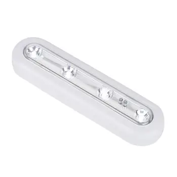 

Practical Energy-saving LED Light Lamp With 4 super-high LED bulbs Battery Powered LED Touch Tap Night Light for Home Office